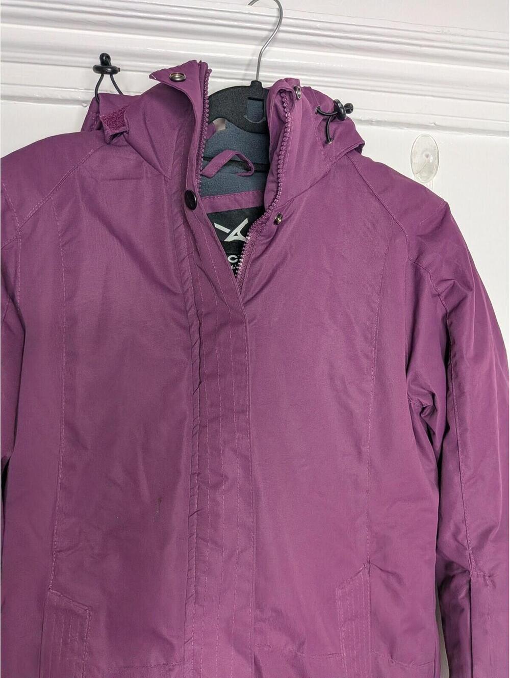 Arctix Jacket Womens Small Purple Hooded Insulated Winter Ski Snow Coat 5K - Picture 2 of 7